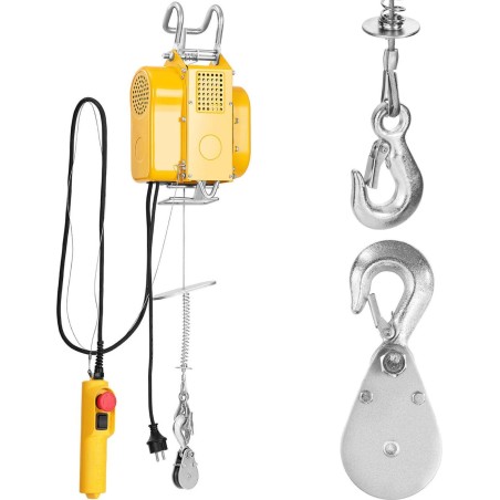 Steinberg Elektrische Seilwinde für Werkstätten, 600 kg, 18 m Elektrische Seilwinde für Werkstätten, 60