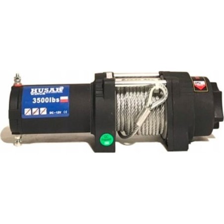 Husar Elektrische Seilwinde mit Stahlseil BST S 3500 LBS