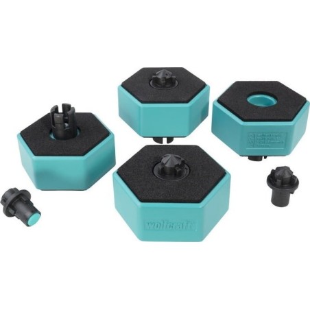 Wolfcraft Multifunktionale Stützen für Werkstücke, Wolfcraft