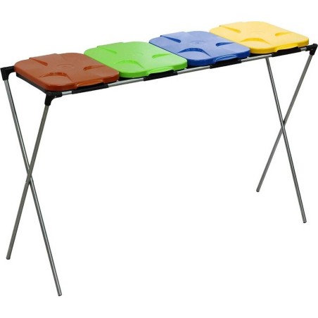 Geko STÄNDER FÜR 4 MÜLLBEUTEL ZUR MÜLLTRENNUNG GEKO