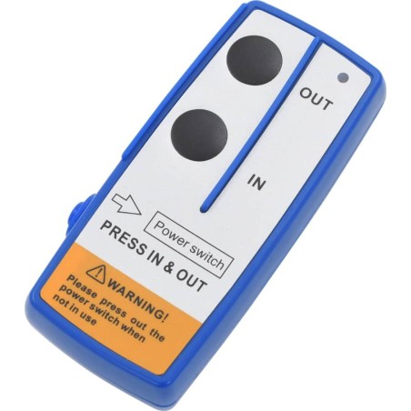 vidaXL 2 kabellose Fernbedienungen für die Winde mit Empfänger