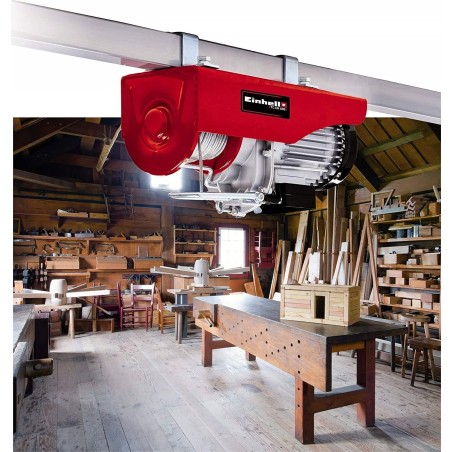 Einhell Seilwinde TC-EH 600, Seilwinde (rot, 1.050 Watt)