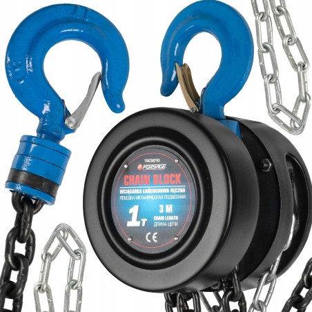 Forsage Handkettenzug 1 t (Kettenlänge: 3 m)