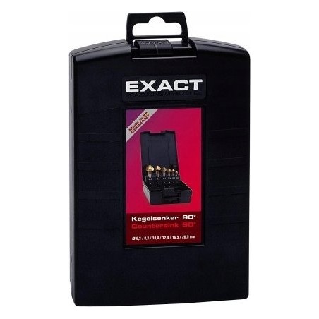 Satz Senker 90 6,3–20,5, 6 Stück, DIN 335, HSS