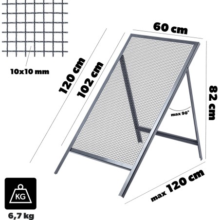 Kadax KADAX Sandfilter 120 x 60 cm 1,0 x 1,0
