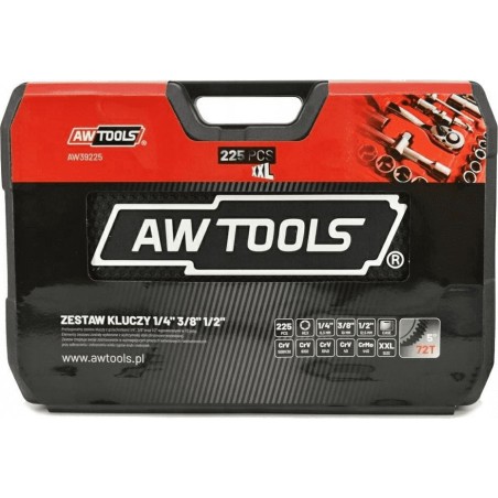 Werkzeugsatz AWTools, 225-teilig (AW39225)