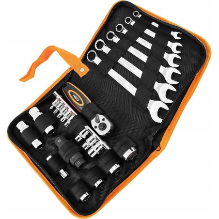 Neo-Werkzeugset Motorrad-Werkzeugset, 25-teilig, 10–500