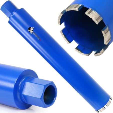 Hikoki DIAMOND HOLE SAW RAPID 72 x 10 x 450 mm, 7 Zähne, 1 1/4" MAR-POL