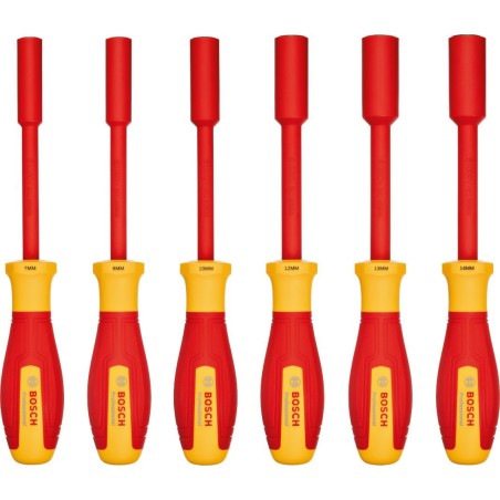 VDE-Steckschlüsselsatz 1000 V, 6-teilig