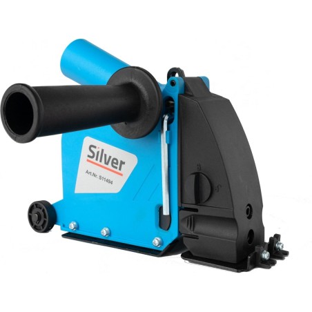 Silver Staubschutzhaube für Schleifmaschine + Adapter