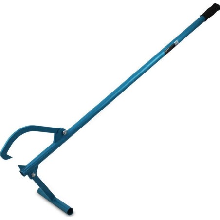 Bituxx Greifer mit Haken zum Drehen von Baumstämmen, 131 cm – Baumzange für Holz und Waldarbeiten