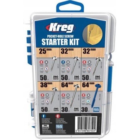 Werkzeugset „Sourcing Bolt Set“ KREG SK04-INT Starter Kit