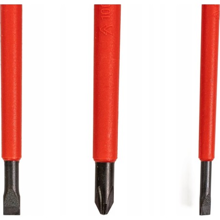 Felo-Werkzeugset Set mit 5 FELO Ergonic VDE-Schraubendrehern + Spannungsprüfer 220–250 V + Magnetisierer