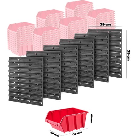 Kadax-Werkzeugset KADAX-Werkzeugset: Tafel 117 x 78 cm, 6 x 39 x 39 cm