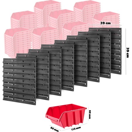 Kadax-Werkzeugset KADAX-Werkzeugset: Tafel 156 x 78 cm, 8 x 39 x 39 cm