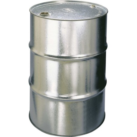 Meva Stahlfass, verzinkt, 200 l, mit 3/4-Zoll- und 2-Zoll-Öffnungen