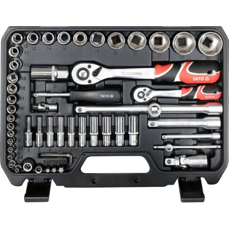 Yato-Werkzeugsatz 1/4" und 1/2" 93-teilig Yato