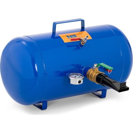 MSW Druckbehälter-Reifenfüller mit Manometer 6–8 bar, 38,5 l Druckbehälter-Reifenfüller