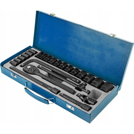 Forsage-Werkzeugsatz 1/2" 24-teilig (8–32 mm) (Sechskant)