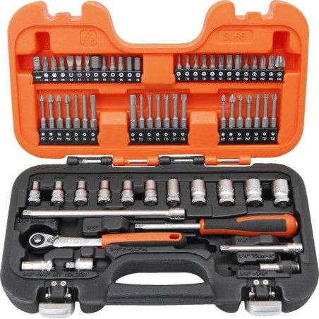 Bahco-Werkzeugset, 65-teilig (SL65)