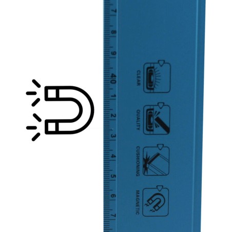 Bituxx Wasserwaagen mit Magnet 10 / 30 / 80 / 120 cm