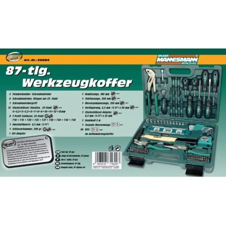 Bruder Mannesmann Werkzeugset M29084, 86-teilig (408590)