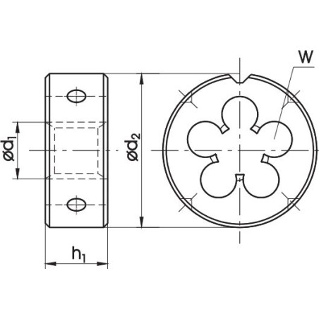 Lüftungsgitter M30x1,5 (N1-121001-0305)