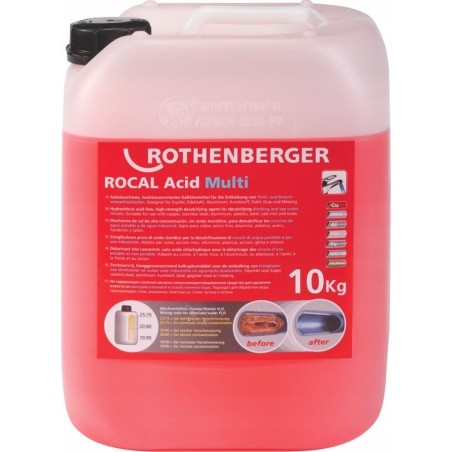 Rothenberger Entkalkungsmittel ROTHENBERGER RoCal Acid Multi 10,0 kg