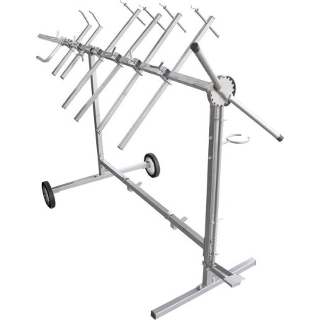 Bituxx Lackierwagen mit 6 Armen, drehbar