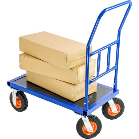 ZOLTA Transportwagen mit Ladefläche, Tragkraft 300 kg