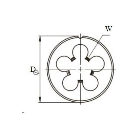 Fanar-Gewindebohrer G 3/4" DIN-24231 (A) HSSE INOX (N2-188001-3135)