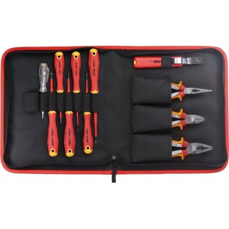 Felo-Werkzeugset 11-teiliges FELO-Werkzeugset für Elektriker im Etui