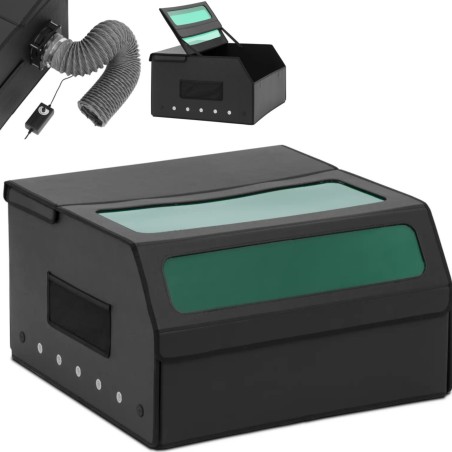 Steinberg Schutzhaube für Lasergravierer mit Absaugsystem Schutzhaube für Lasergravierer mit Absaugsystem