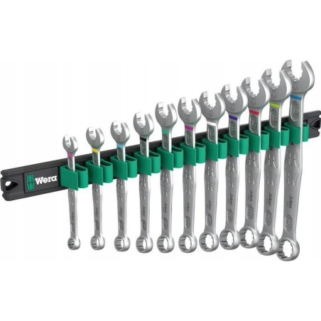 Werkzeugset Wera Wera 9640 Magnetic Strip 6003 Joker 1, 11-teilig, Schraubenschlüssel (Kombinationsschlüssel-Set)