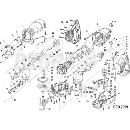Dedra Arbeitsaufsatz