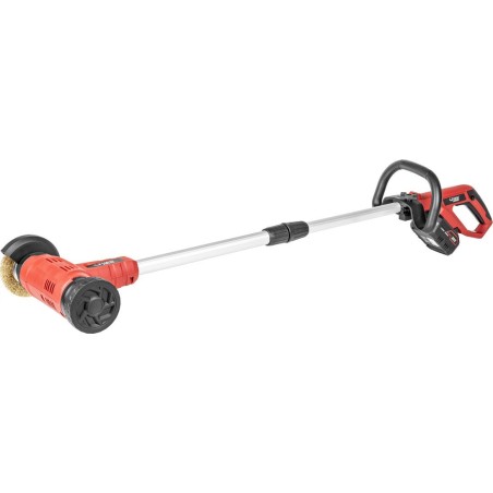 Cedrus CEDRUS PC160Li Bürste, Unkrautentferner für Fugen, Reinigungsgerät für Pflastersteine, Unkraut und Moos, akkubetrieben