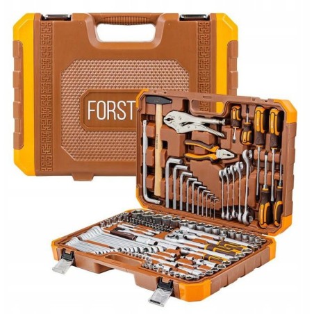 142-teiliges Werkzeugset, 1/4", 3/8" und 1/2" (Sechskant) (4–32 mm)