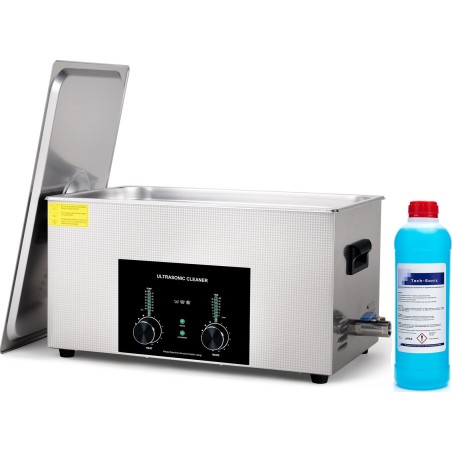 Techrebal Ultraschallreiniger mit Heizelement, 980 W, 22 l, Elektronik