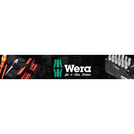 Werkzeugset Wera Wera 9650 Magnetic Strip Kraftform-Schraubendreher-Set, 9-teilig