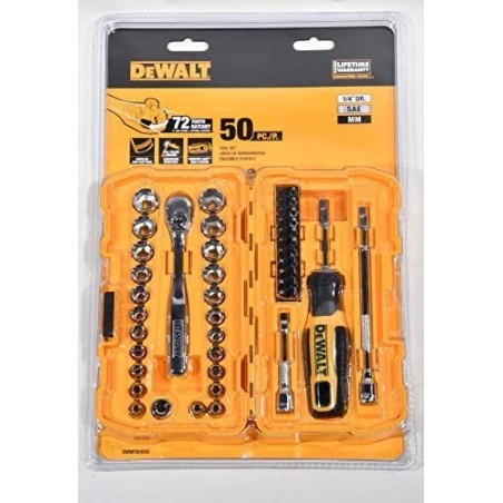 Dewalt Nano-Werkzeugset 1/4, 50-teilig