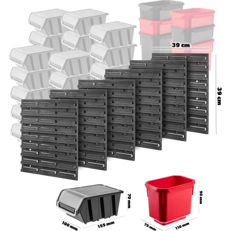 Kadax-Werkzeugset KADAX-Werkzeugset: Tafel 117 x 78 cm, 6 x 39 x 39 cm