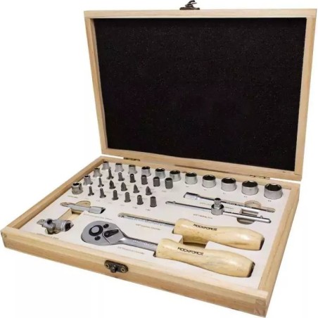 Rockforce-Werkzeugset ROCKFORCE SCHRAUBENSCHLÜSSEL-SET 1/4" 38-teilig