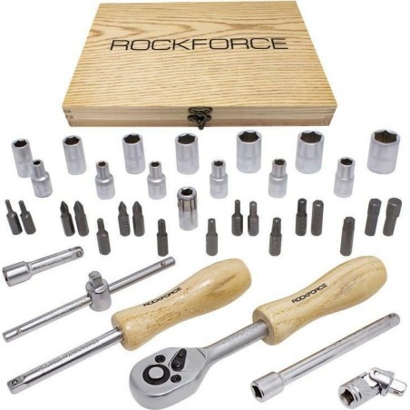 Rockforce-Werkzeugset ROCKFORCE SCHRAUBENSCHLÜSSEL-SET 1/4" 38-teilig