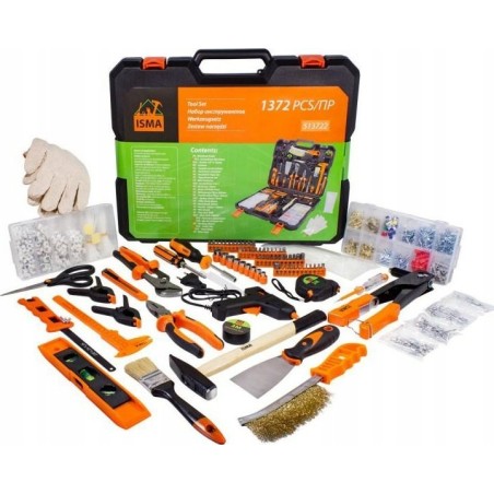 Isma-Werkzeugsatz, 1372-teilig, 1/4"