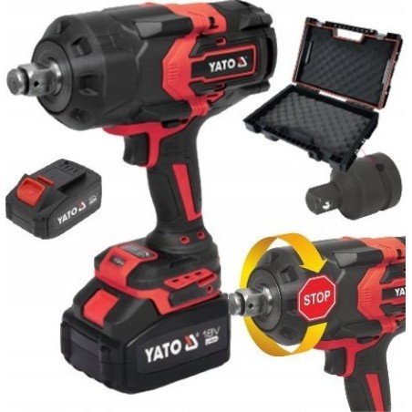 Yato YT. Schlagschrauber 18 V, 3/4", 1700 Nm, ohne Akku und Ladegerät.
