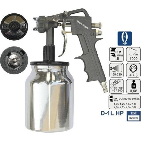 Adler ADLER HOCHDRUCK-LACKIERSPRITZPISTOLE 0209.0