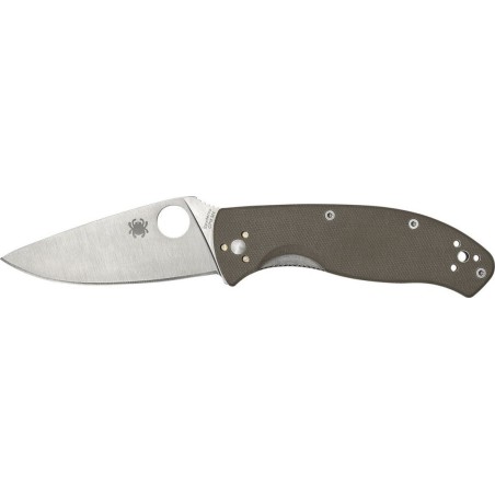 Spyderco Spyderco TENACIOUS G-10 BRAUN CPM M4 PLAIN C122GBNM4P