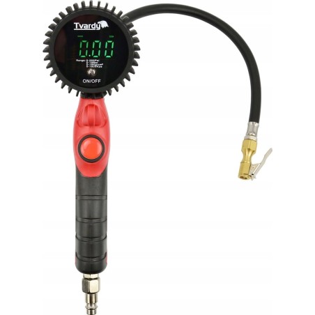 Tvardy Professionelle Reifenfüllpistole mit digitalem LED-Manometer 0–18 bar (20)