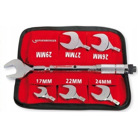 Rothenberger Drehmomentschlüssel-Set ROTHENBERGER 17–29 mm