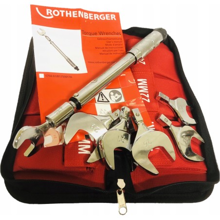 Rothenberger Drehmomentschlüssel-Set ROTHENBERGER 17–29 mm